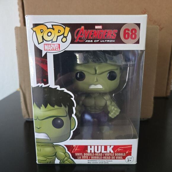 Funko Pop Avengers Age of Ultron 68 Hulk - Picture 1 of 6